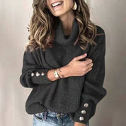 Leichter Rollkragenpullover Damen