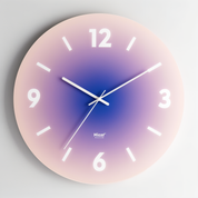 Runde Sunset Wanduhr