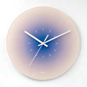 Runde Sunset Wanduhr