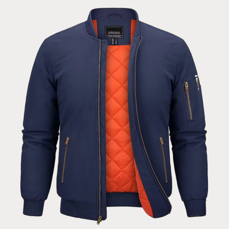 Gepolsterte Bomberjacke für Herren