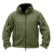 Rollkragenjacke mit mehreren Taschen