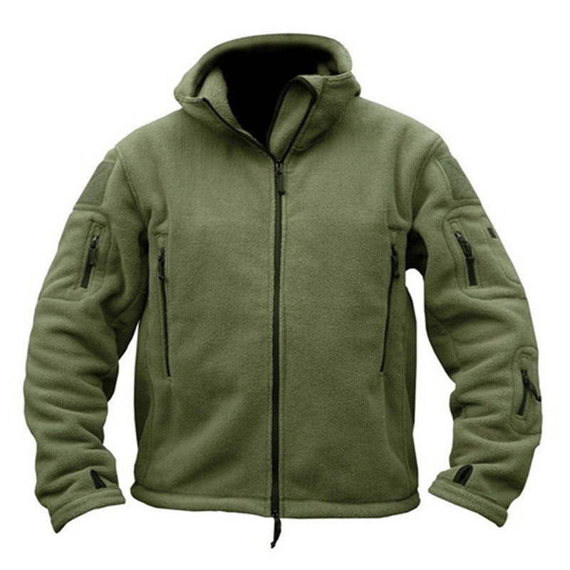 Rollkragenjacke mit mehreren Taschen