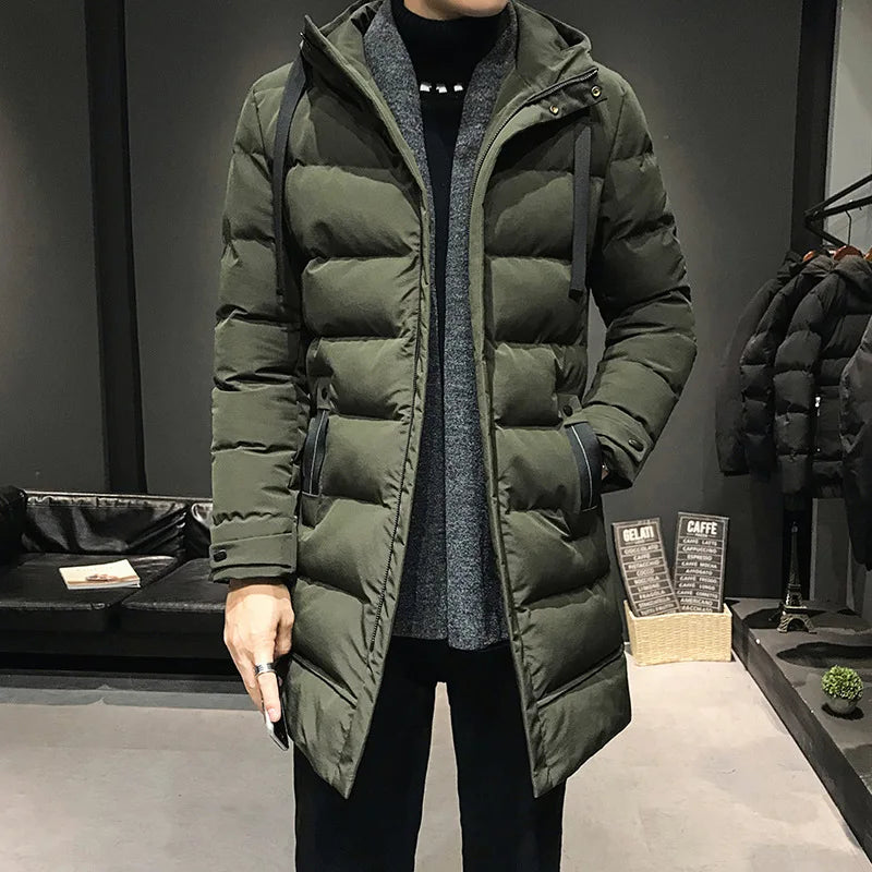Luxuriöse Steppjacke für Herren