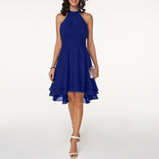 Neckholder Party Midikleid