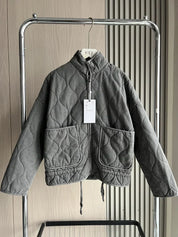 Kuschelige Winterjacke mit Taschendetails