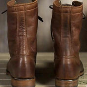 Halbhohe Stiefel mit Schnürsenkeln Für Herren