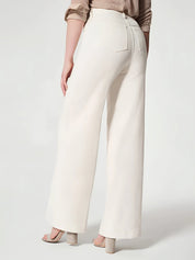 Retro Jeans mit weitem Bein