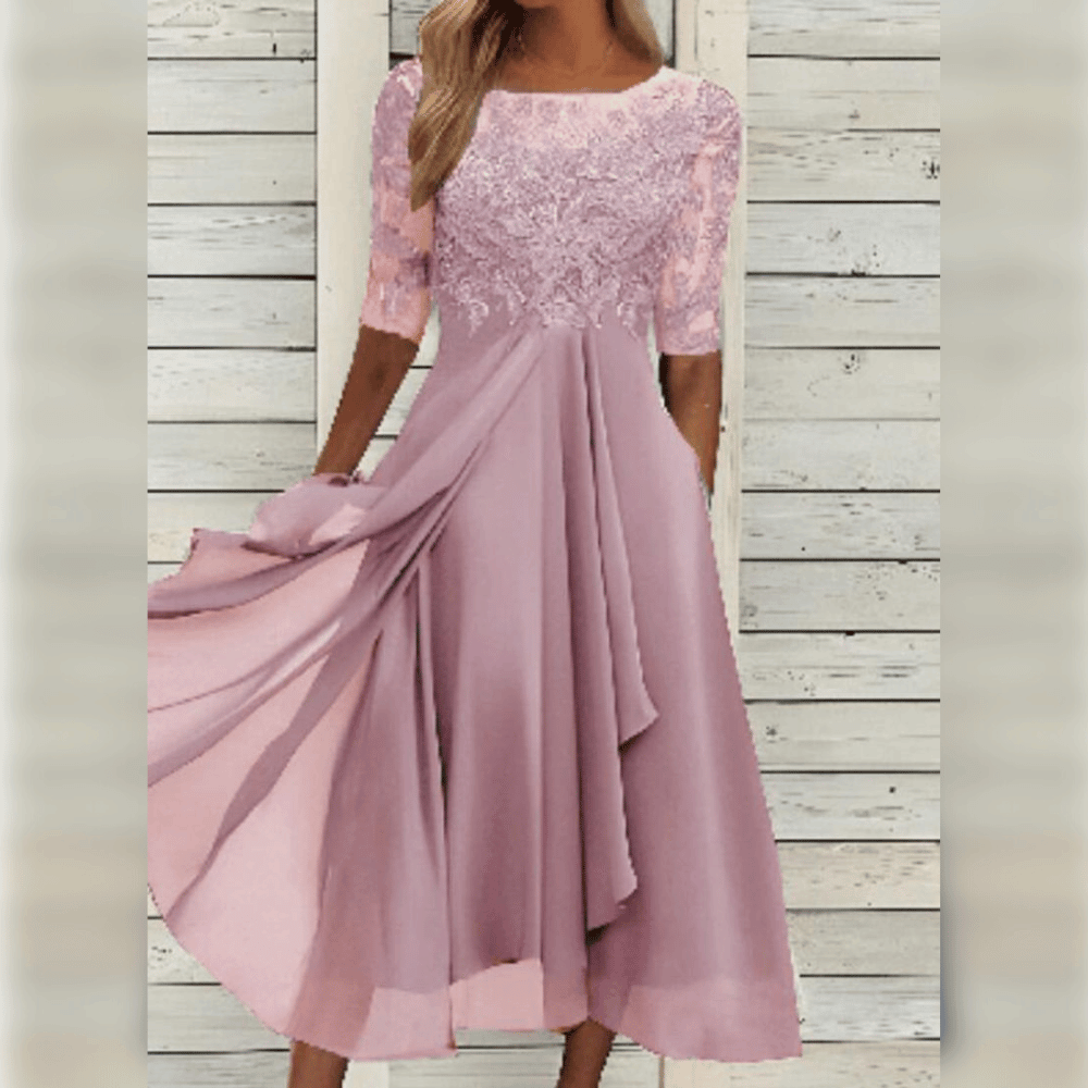 Hochzeitsgast Midi Kleid