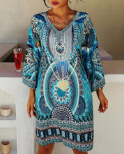 Betörend Atmungsaktives Boho Sommerkleid
