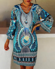 Betörend Atmungsaktives Boho Sommerkleid