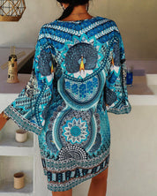 Betörend Atmungsaktives Boho Sommerkleid