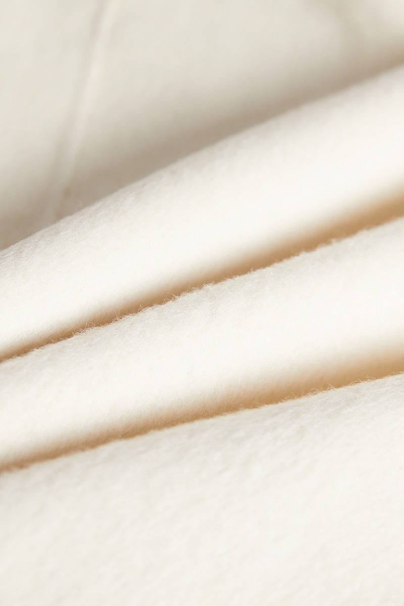 Geknöpfter langer Mantel Damen