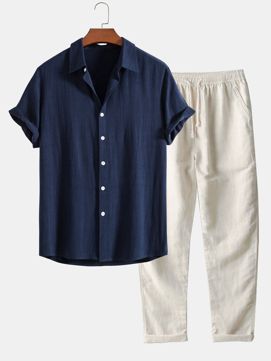 Zweiteiliges Shirt und Hose Herren