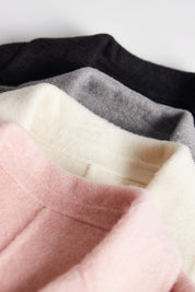 Geknöpfter langer Mantel Damen