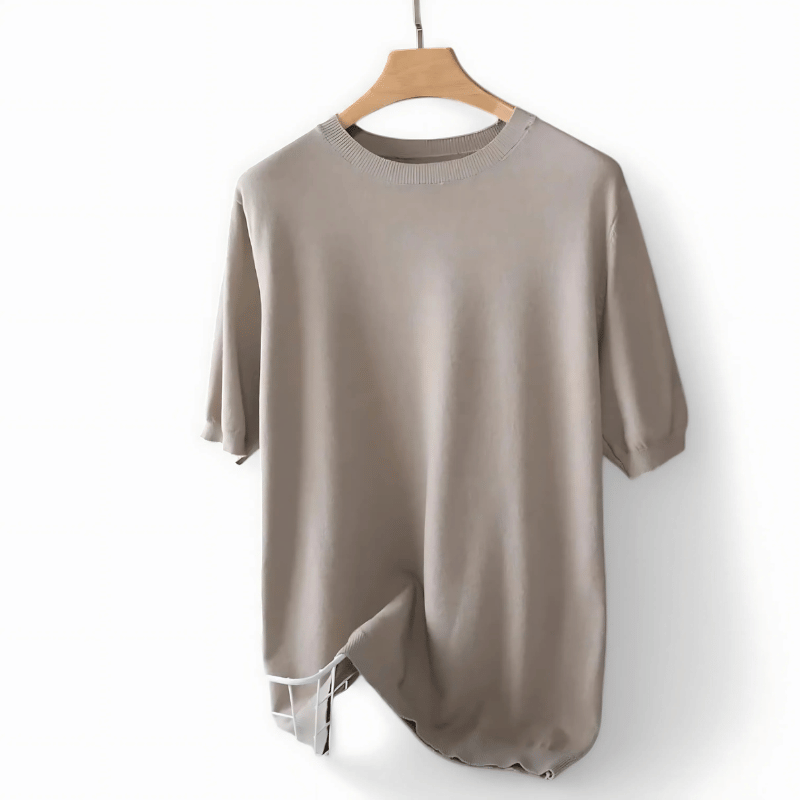 Hochwertiges Rundhals T-Shirt