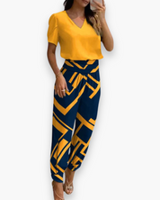 Schicker taillierter Jumpsuit