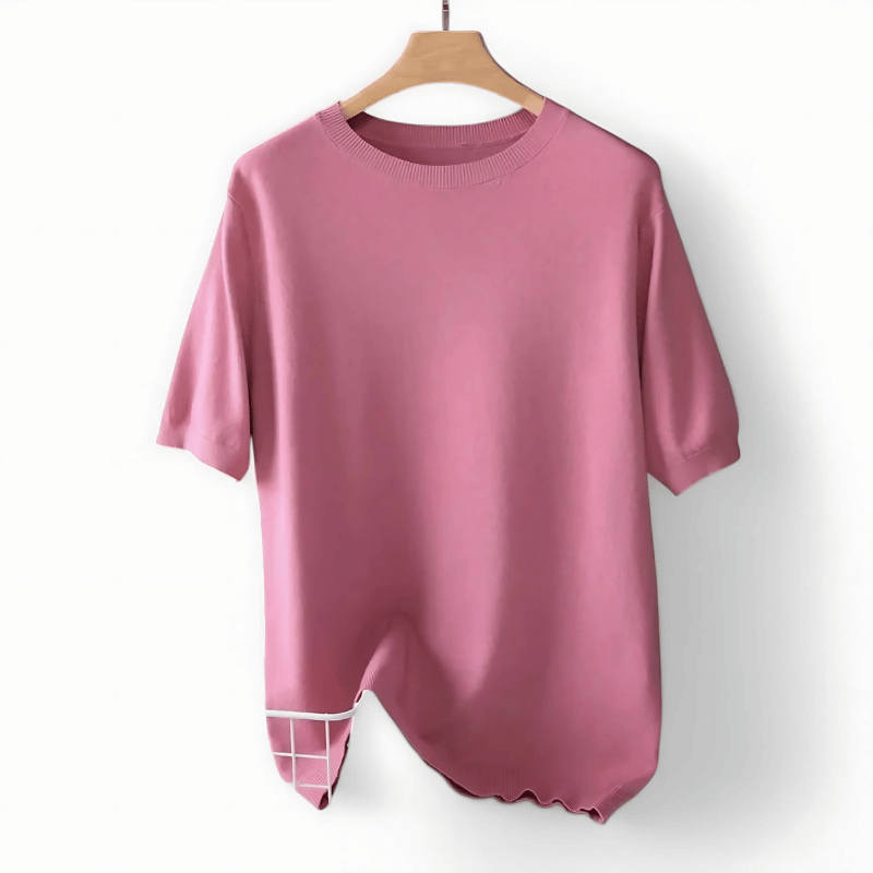 Hochwertiges Rundhals T-Shirt