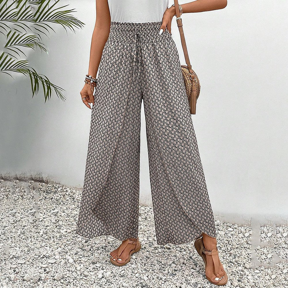 Braune Kordelzug Hose