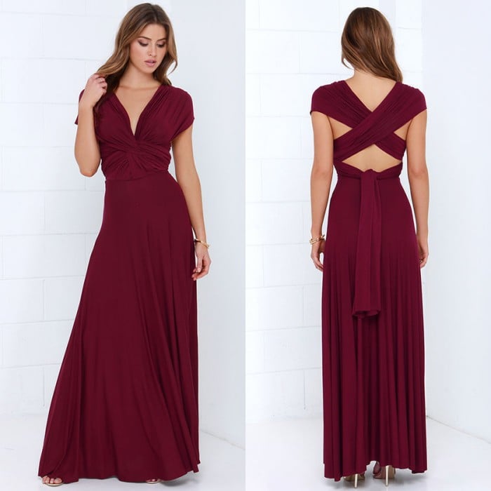 Sommerliches Unendlichkeit Kleid