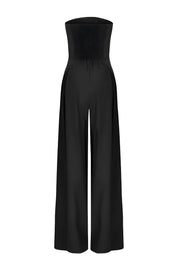 Raffiniert schulterfreier Jumpsuit