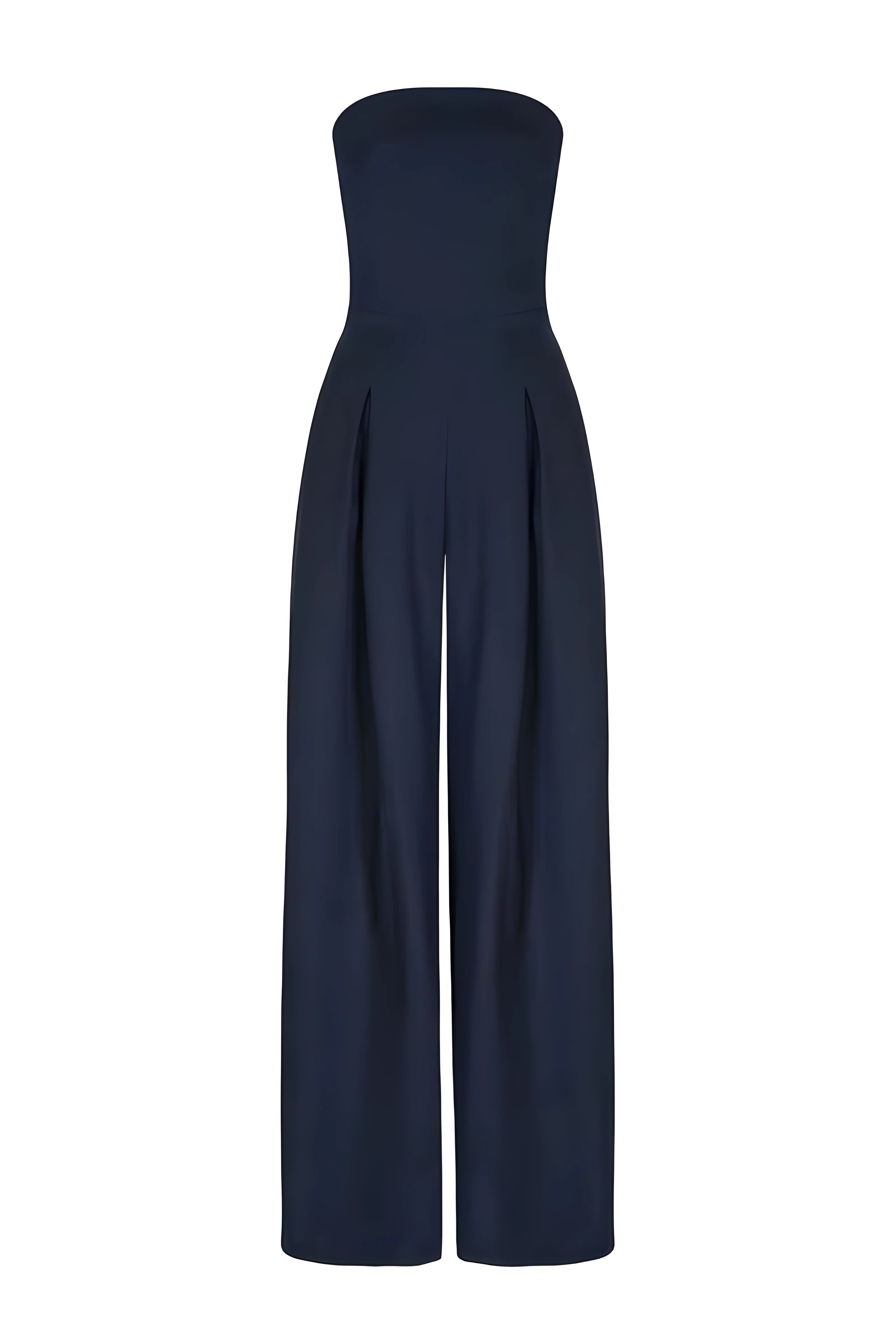 Raffiniert schulterfreier Jumpsuit