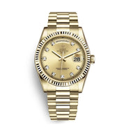 Diamant Edelstahl Armbanduhr Nr. 353