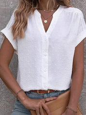Leichte weiße Bluse