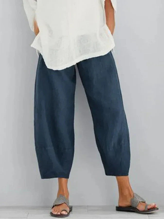 Elegante Baumwollhosen