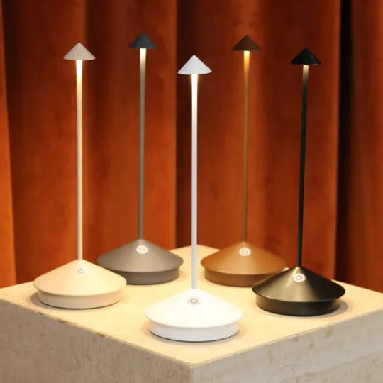 Tragbare kabellose LED Tischlampe