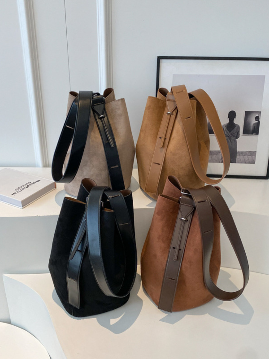 Stilvolle Eimertasche Damen