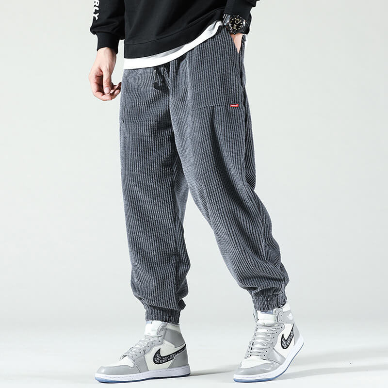 Bequeme Corduroy Freizeithose