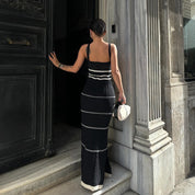 Elegantes ärmelloses Maxikleid
