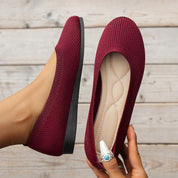 Damen Flache Schlupfschuhe