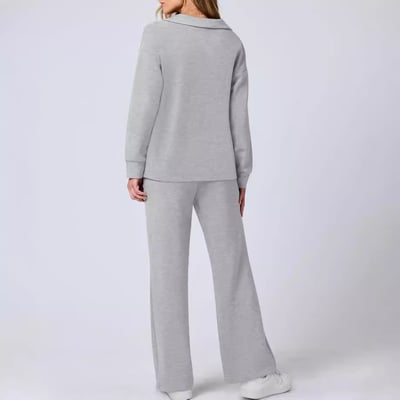 Trainingsanzug Pullover und Hose Lounge Set