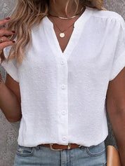 Leichte weiße Bluse