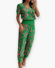 Schicker taillierter Jumpsuit
