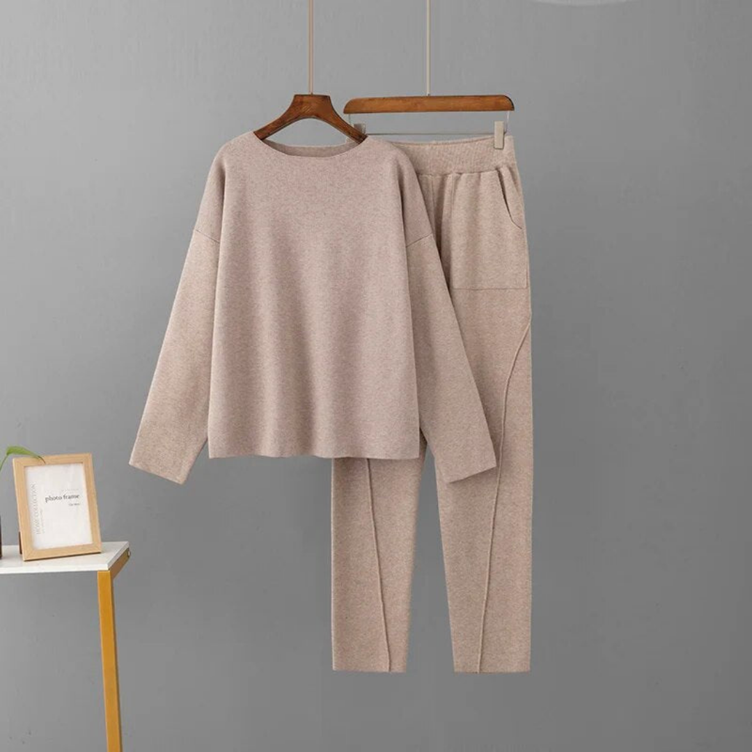 Damen Pullover und Hose Set