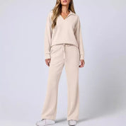 Trainingsanzug Pullover und Hose Lounge Set