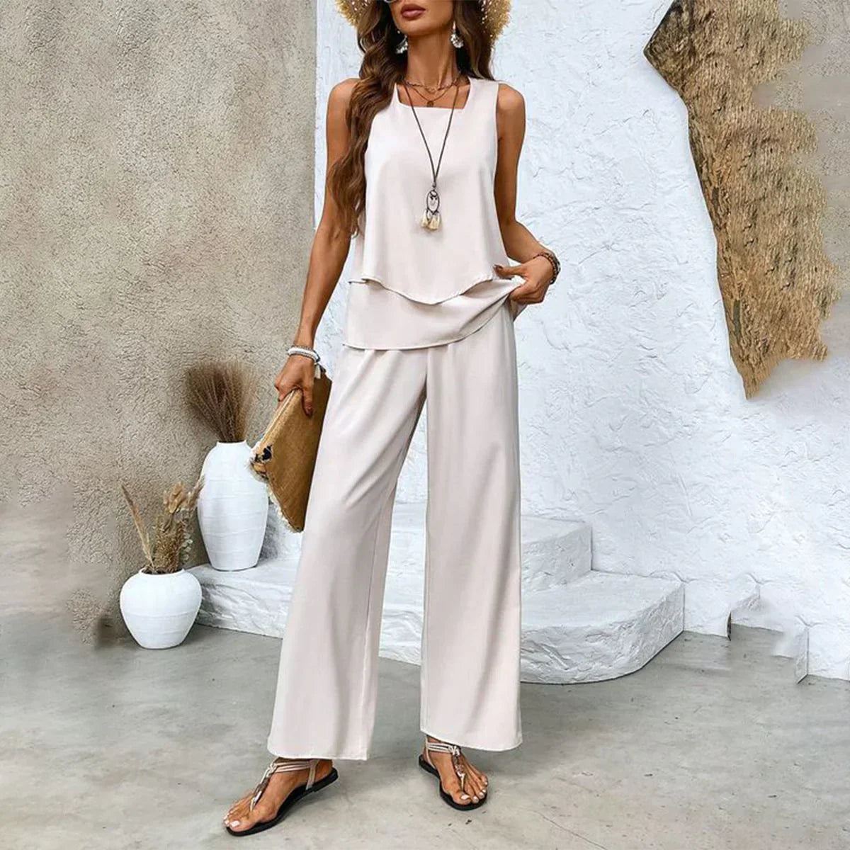 Zweiteiliges trendiges Sommer Set