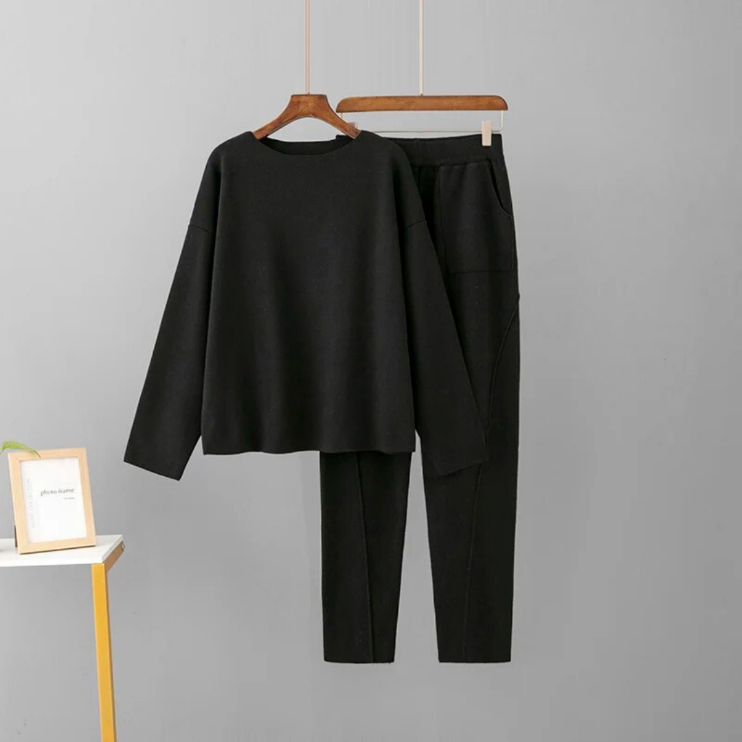 Damen Pullover und Hose Set