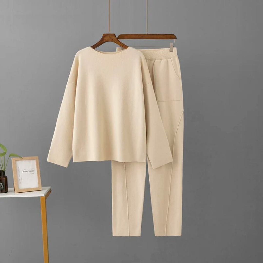 Damen Pullover und Hose Set