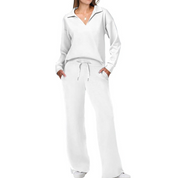 Trainingsanzug Pullover und Hose Lounge Set