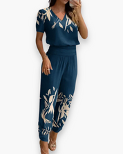 Schicker taillierter Jumpsuit