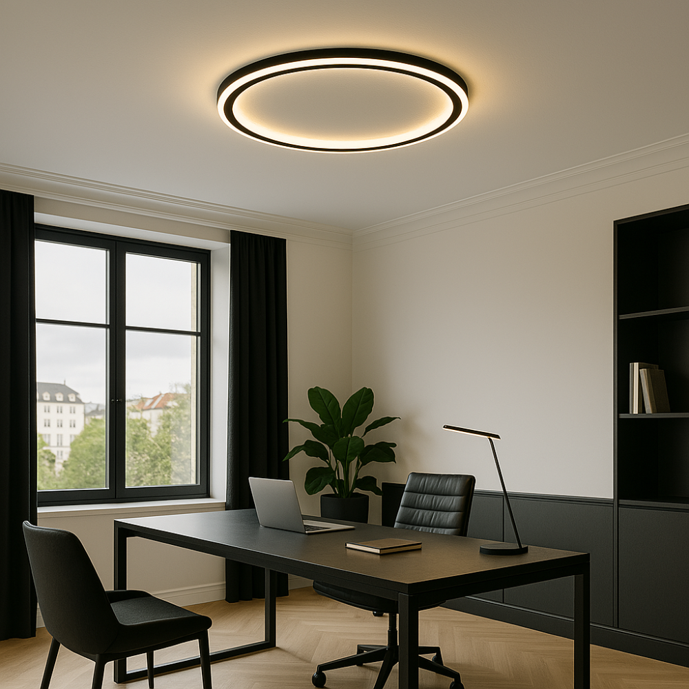 Dimmbare Skandi LED Deckenleuchte