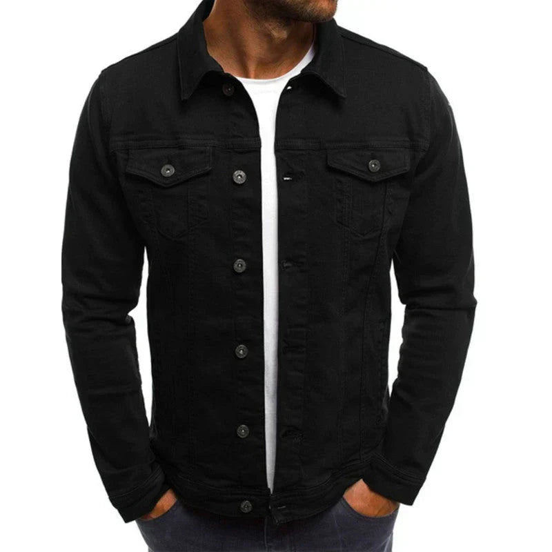 Trendige Herren Jeansjacke