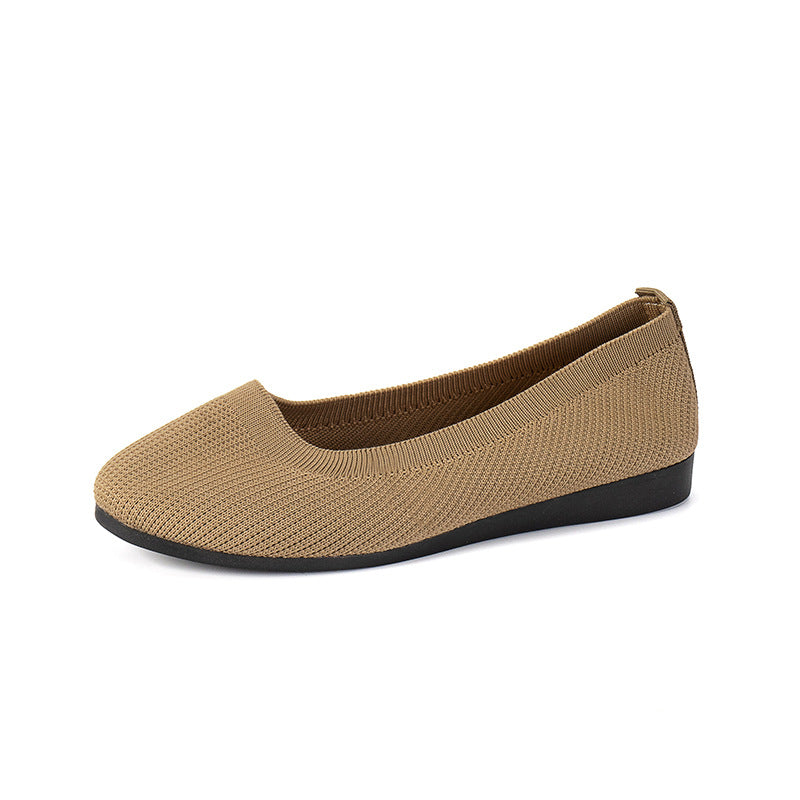 Damen Flache Schlupfschuhe