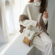 Lockerer Rollkragenpullover