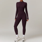 Damen Jumpsuit mit Reißverschluss