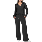 Trainingsanzug Pullover und Hose Lounge Set