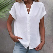 Leichte weiße Bluse